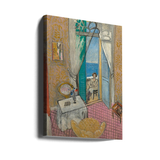 Interieur a Nice by Henri Matisse — gallery-wrapped canvas angled view