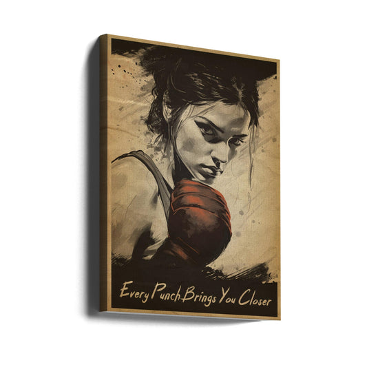 La Rochelle by Fadil Roze — gallery-wrapped canvas angled view