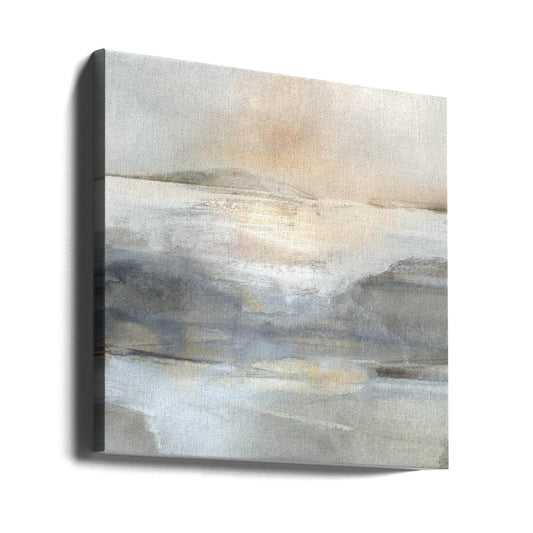Land by Dan Hobday — gallery-wrapped canvas angled view