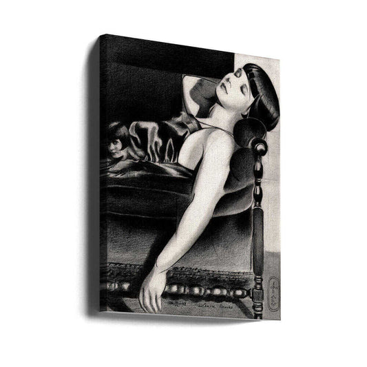 Lulu - 21-07-23 by Corné Akkers — gallery-wrapped canvas angled view