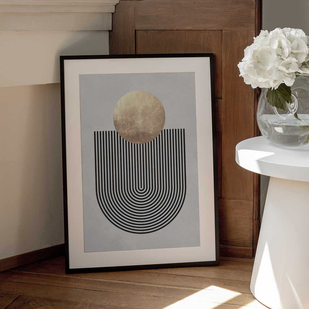 Wall art Lines and circles 21