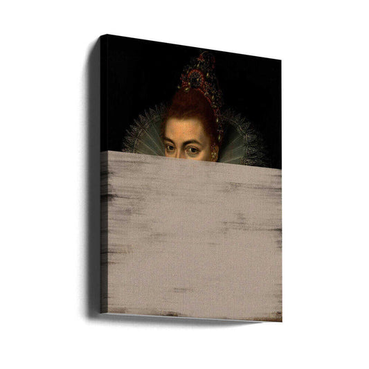 Modern Queen by The Art Concept — gallery-wrapped canvas angled view