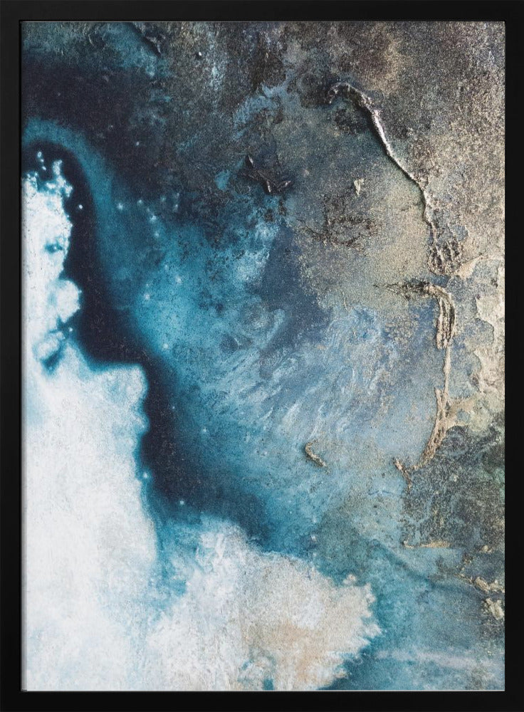  The Edge Wall Artwork In Black Floating Frame
