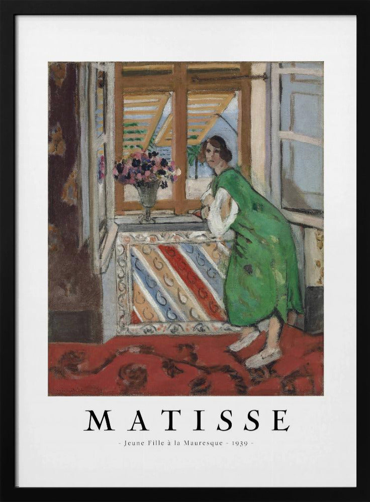 Wall art Jeune Fille a La Mauresque 1939