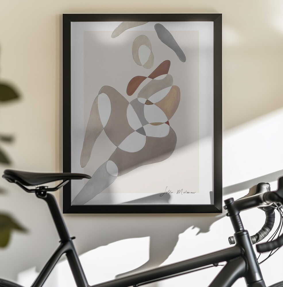 Wall art Flowing Silhouettes