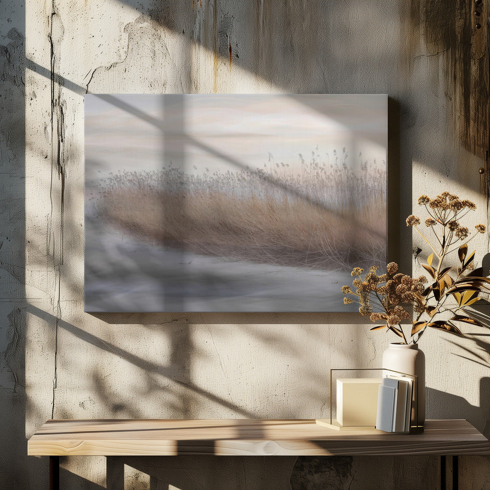 Wall art Winter Reed