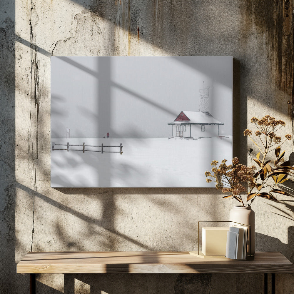 Wall art Guild House on the beach