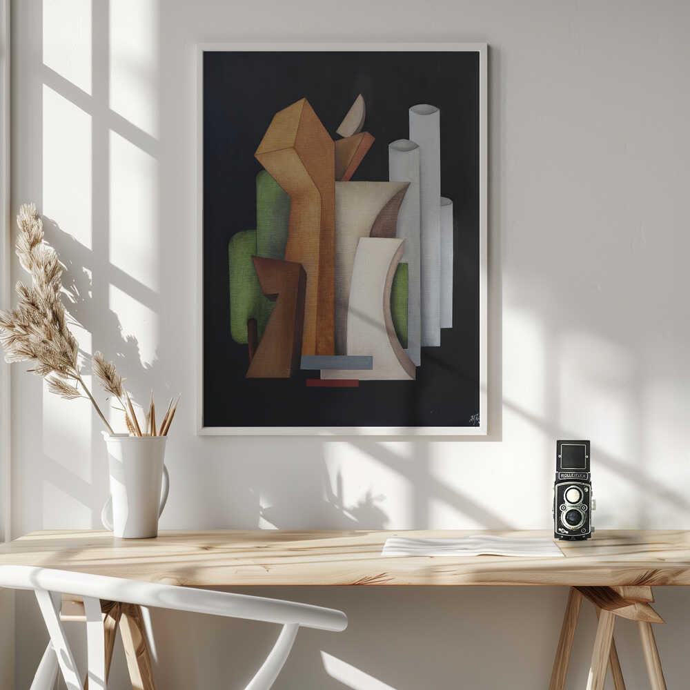 Wall art 12 tones of Arnold Schoenberg
