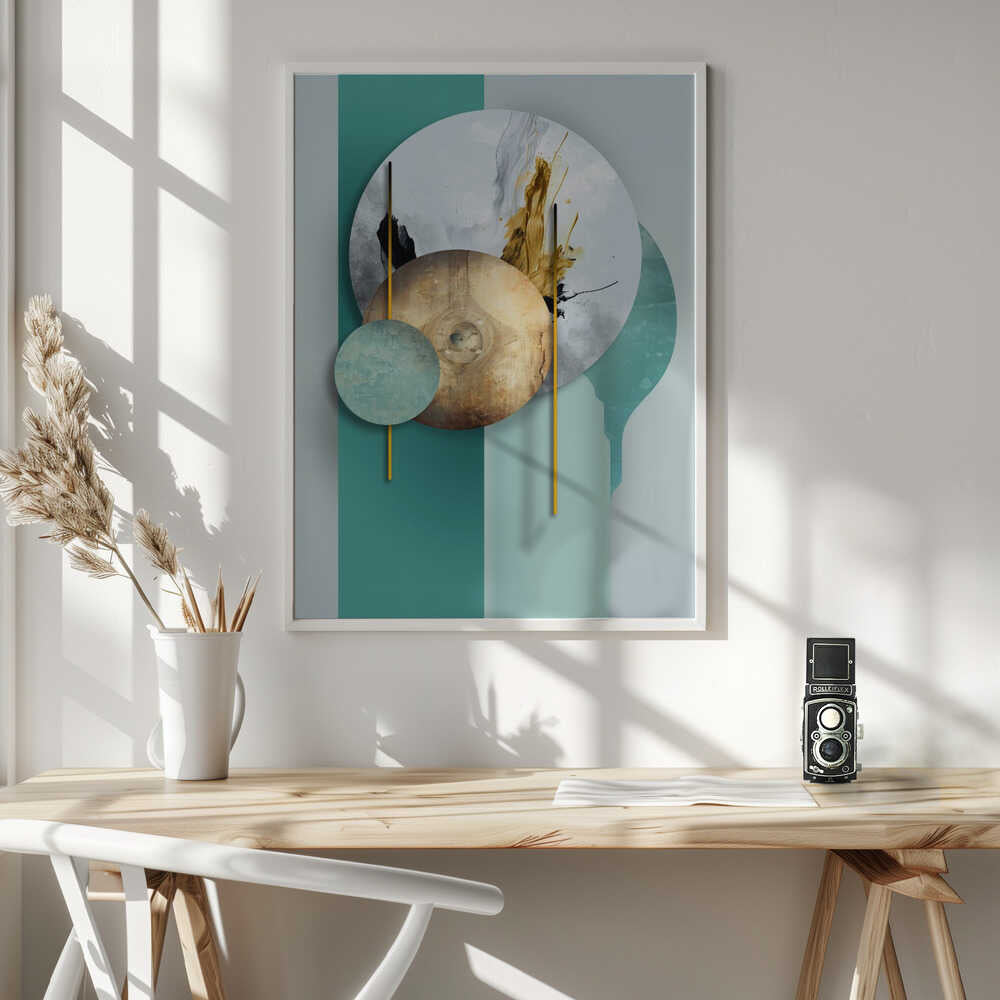 Wall art Geometric Vintage Art 04