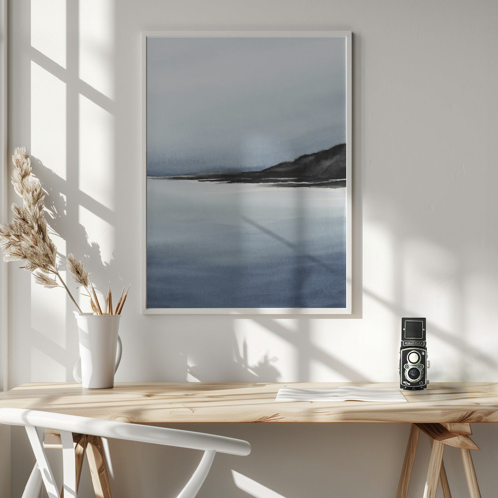 Abstract Art Canvas Print-wall-art-coastalcliffiii-32x40-36X48