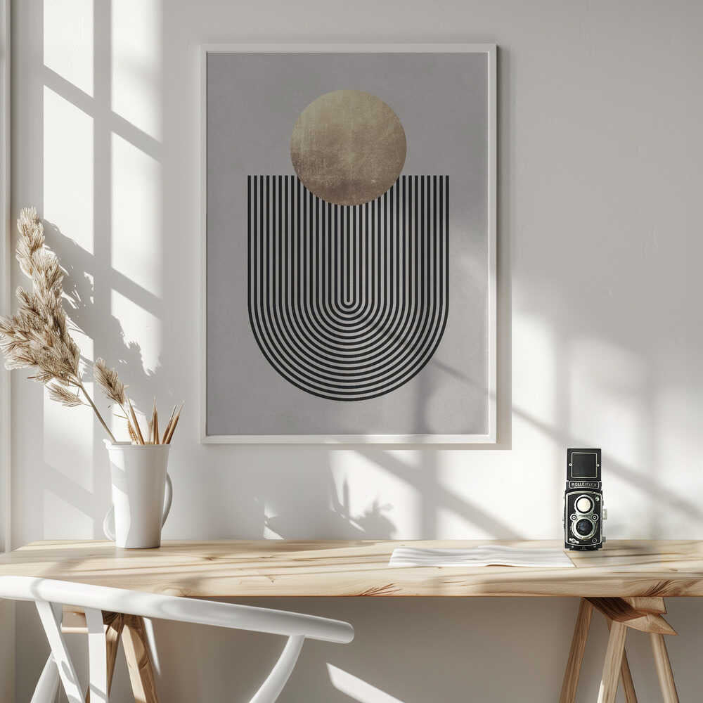 Wall art Lines and circles 21