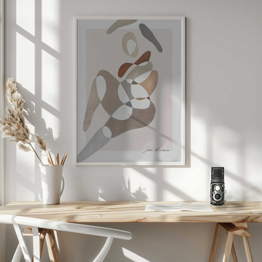 Wall art Flowing Silhouettes