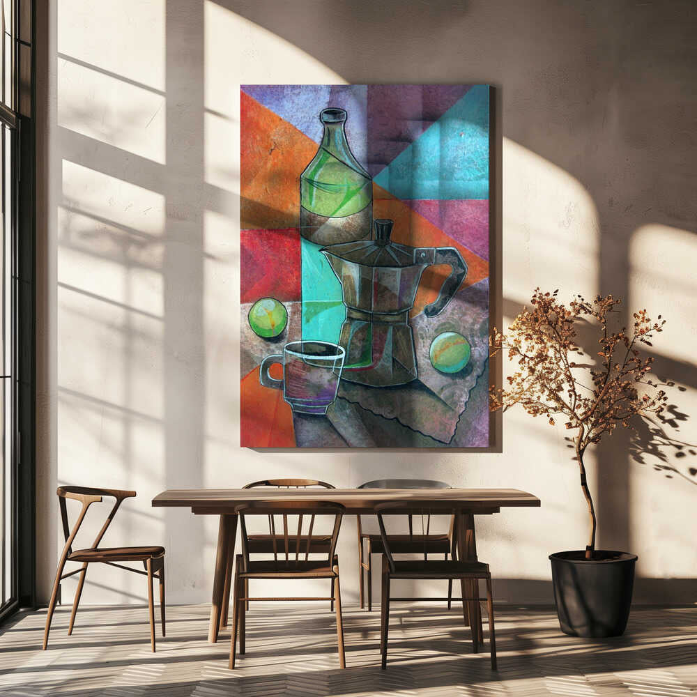Wall art Still Life with Coffee Pot