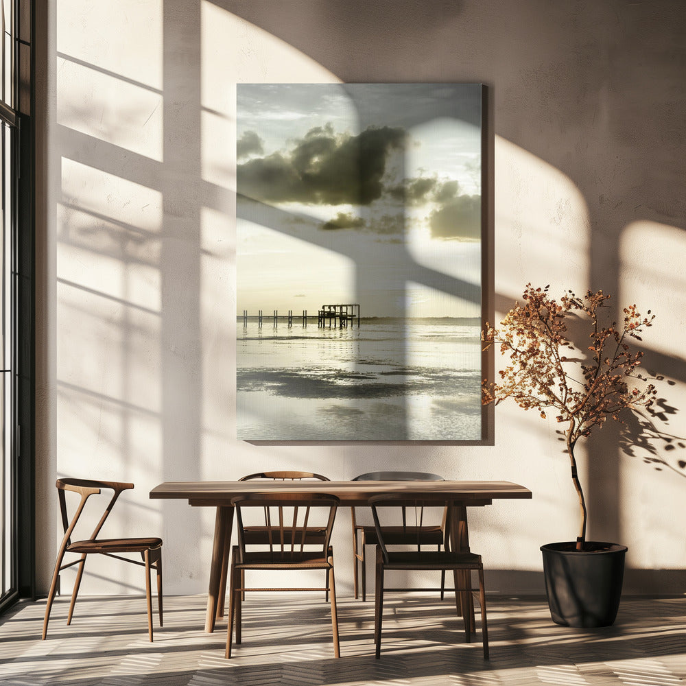 Landscape Photography Canvas Print-wall-art-vintage-bokeelia-sunset-24X36
