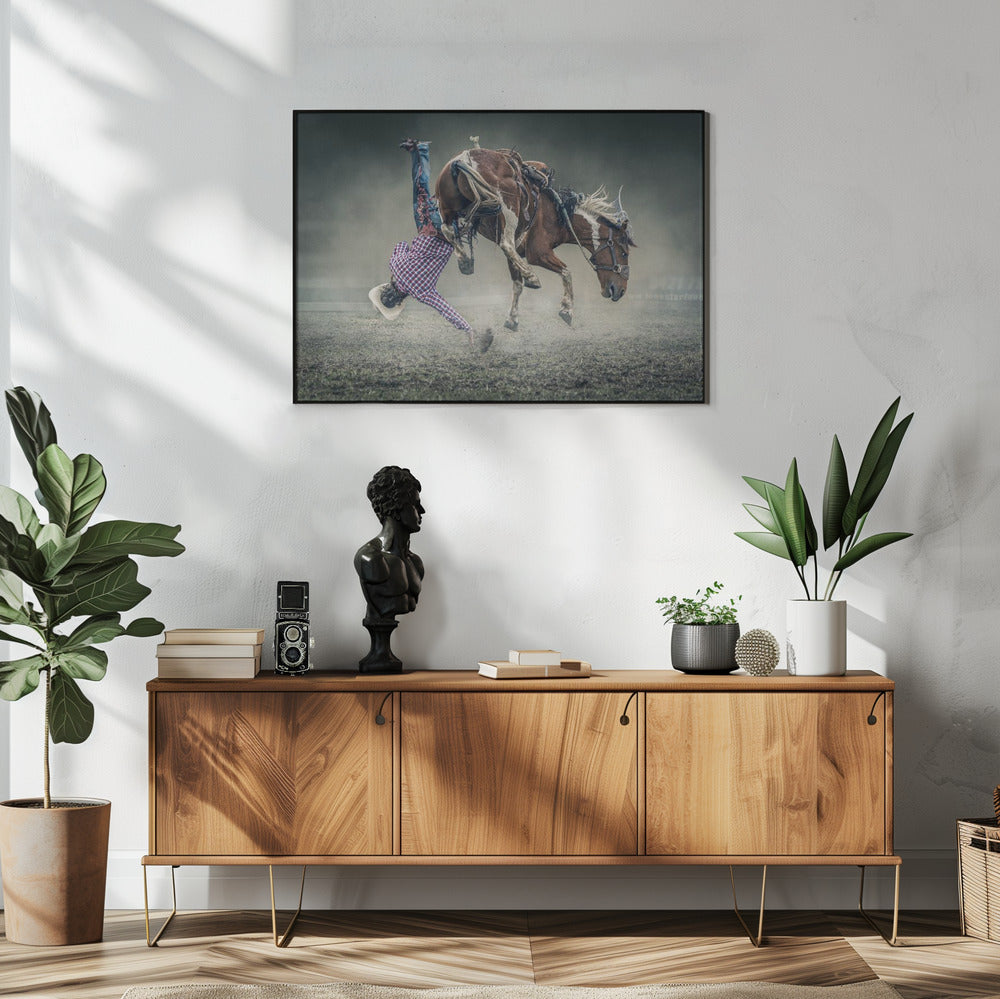  Last Seconds Wall Artwork In White Floating Frame
