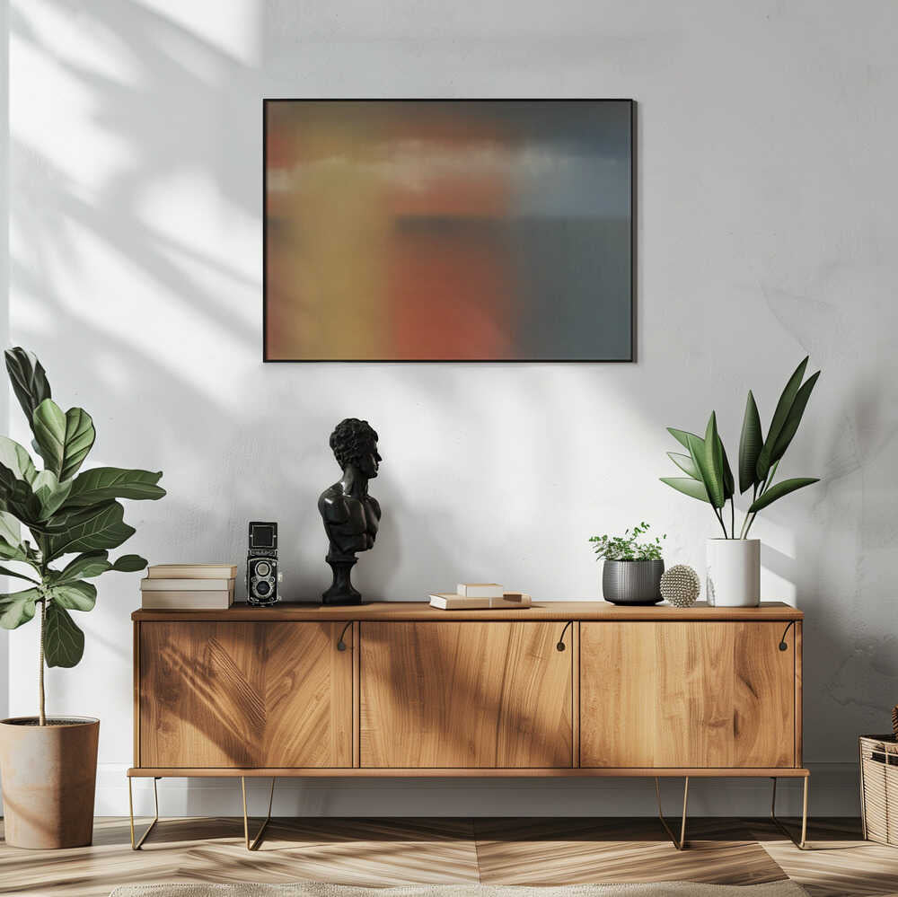 Wall art Burgeoning Surge Oil On Canvas