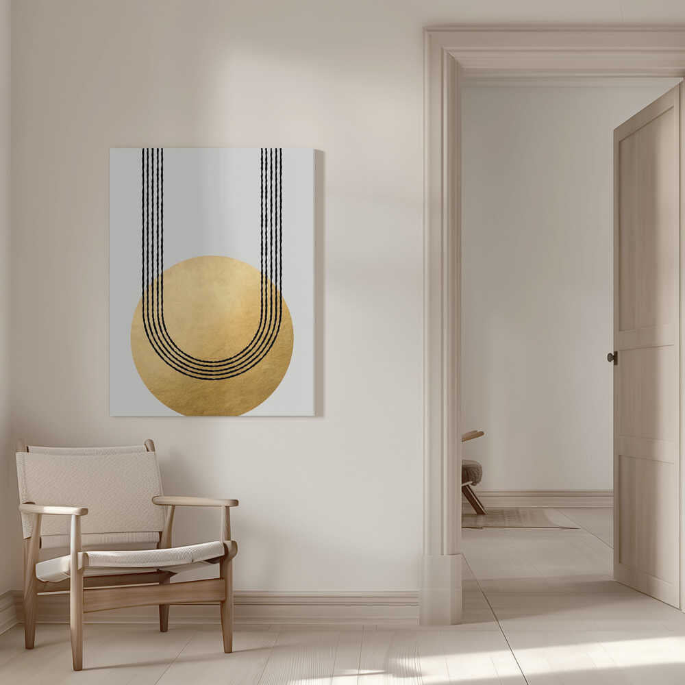 Wall art Gold balance