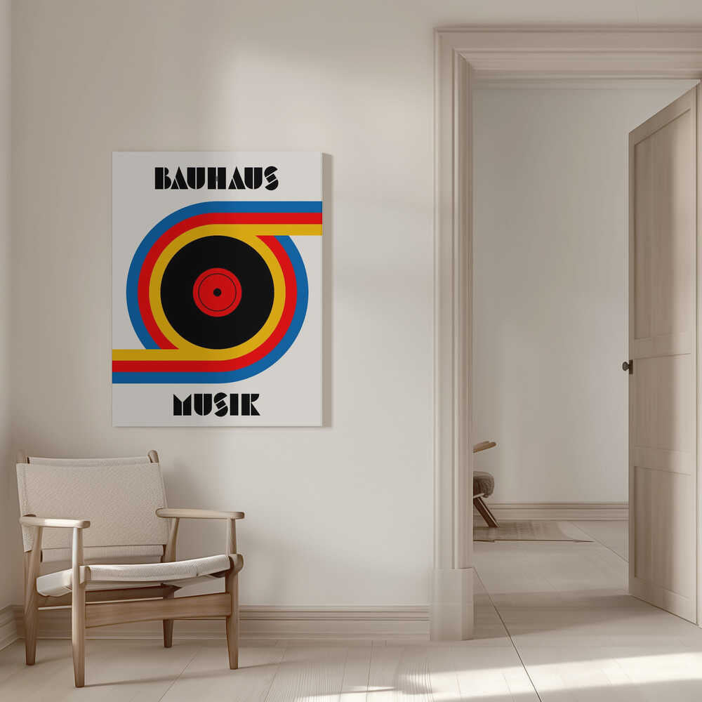Wall art Bauhaus Musik Vinyl