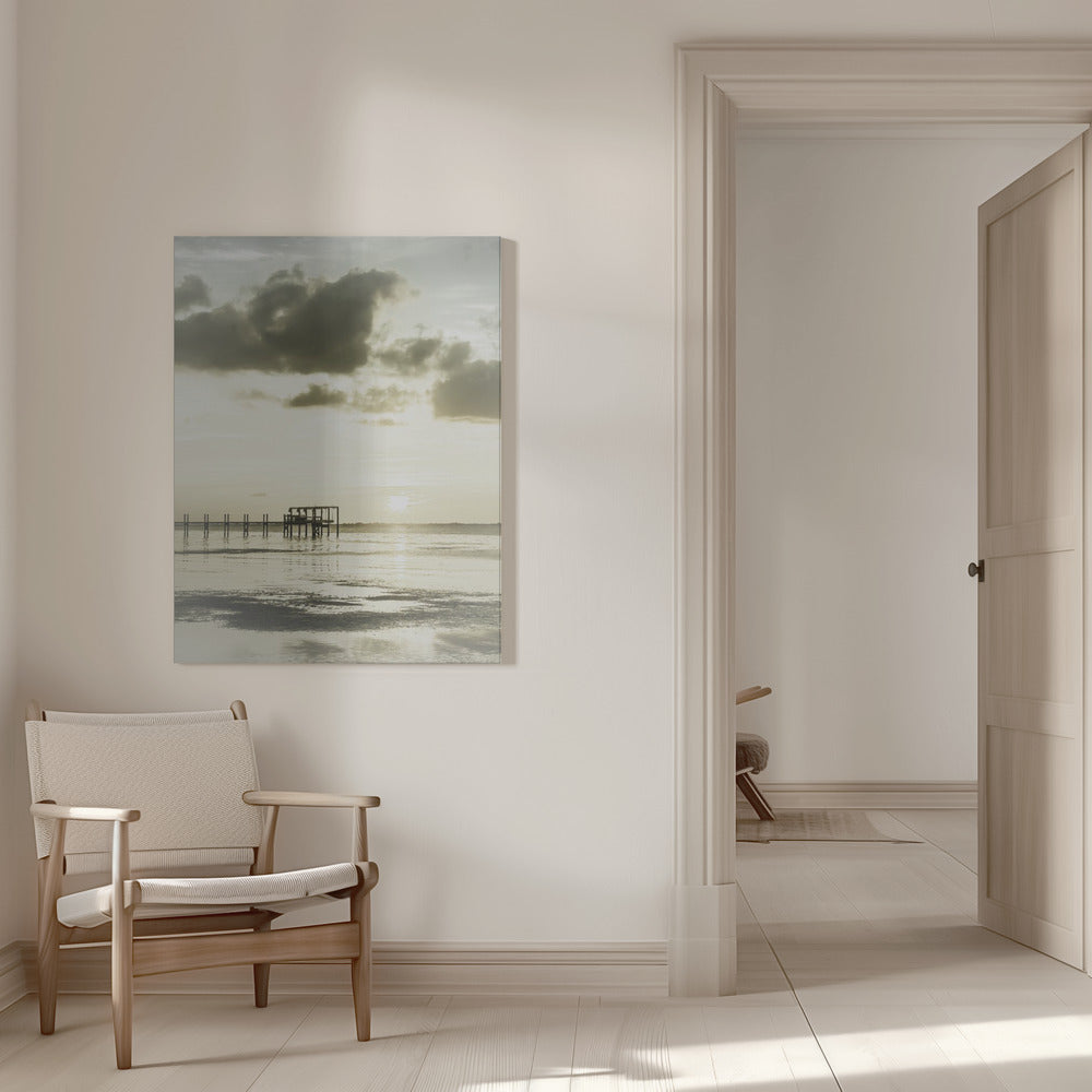 Landscape Photography Canvas Print-wall-art-vintage-bokeelia-sunset-