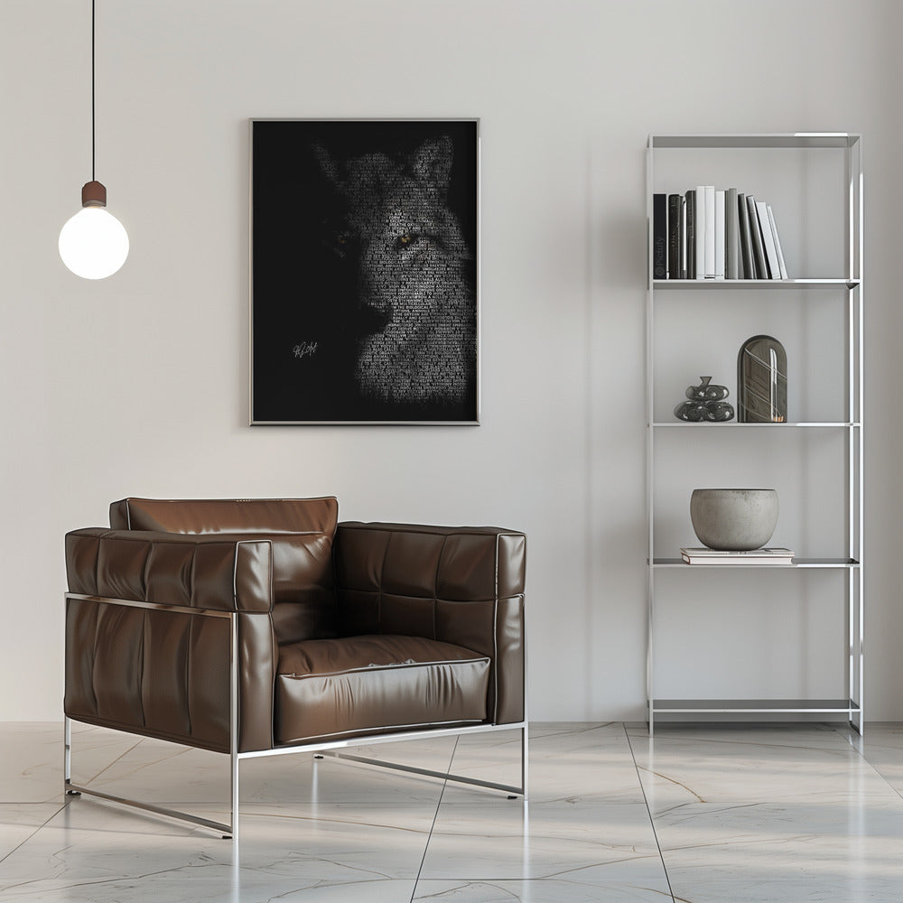 Wall art Wolf