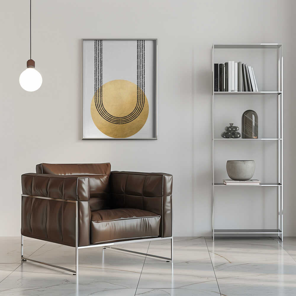 Wall art Gold balance