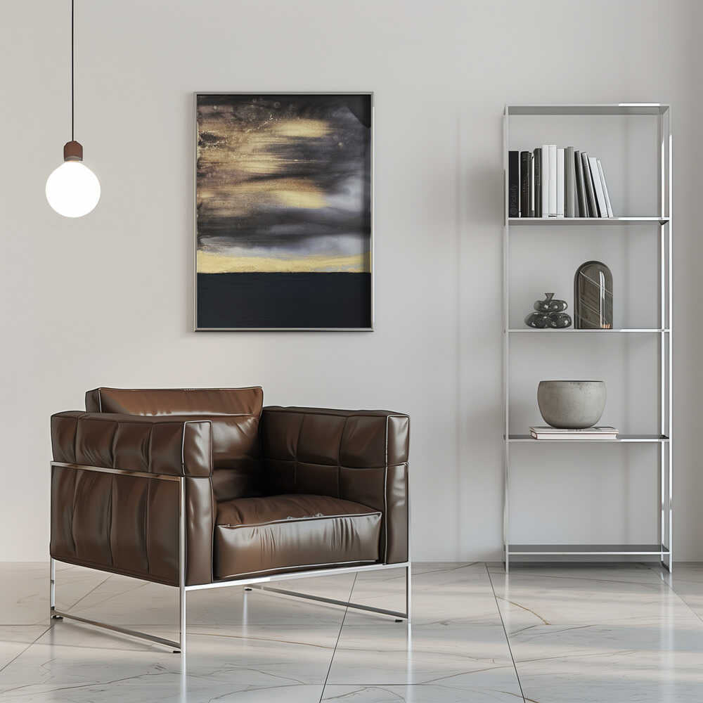 Wall art Black and Gold