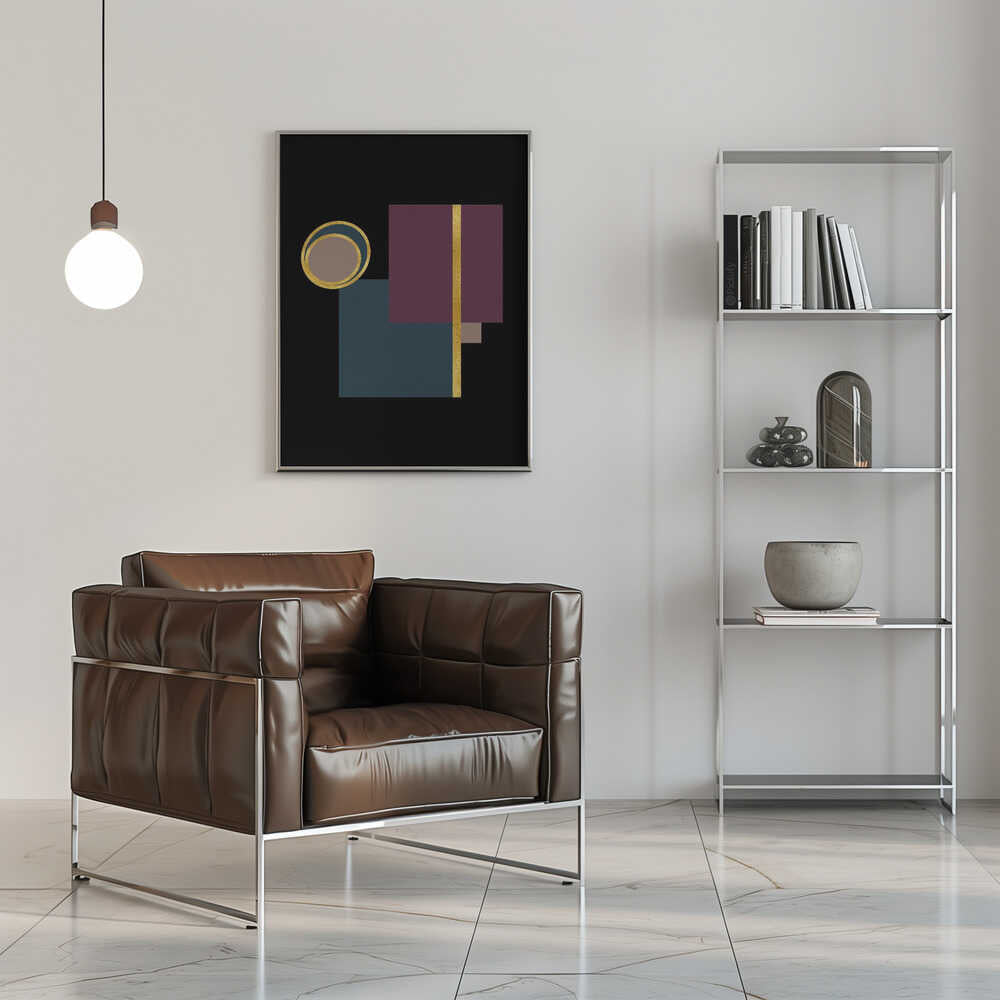 Wall art Squares and Circles Copy