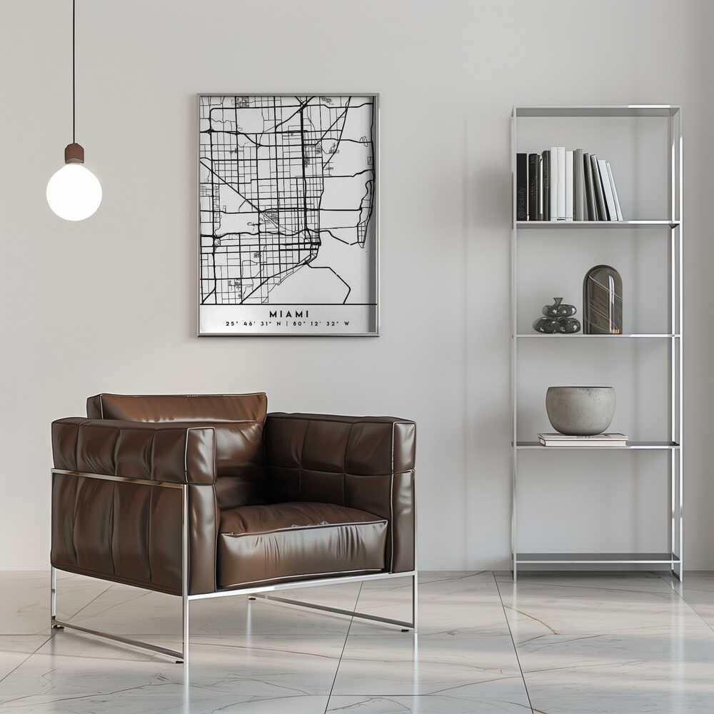 Wall art Black Maps 53
