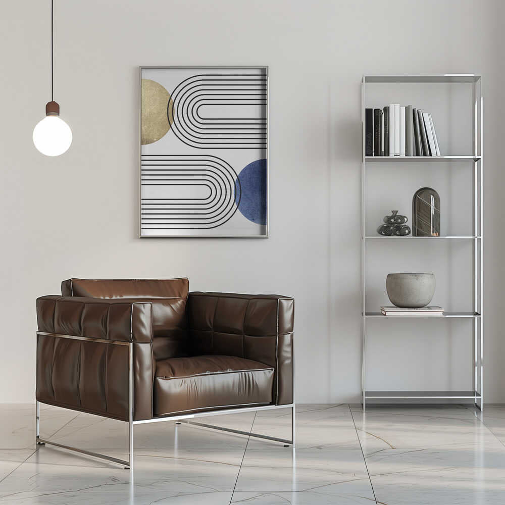 Wall art Curves and Circles