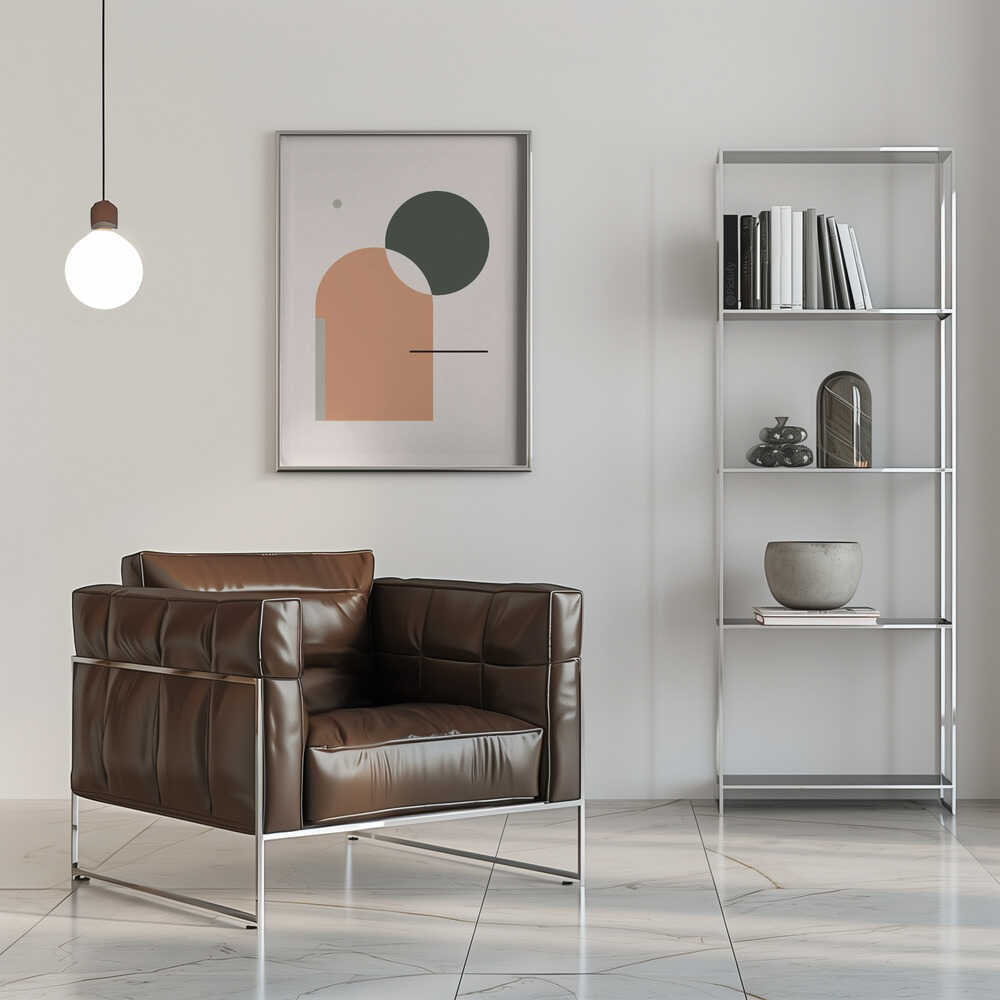 Wall art Simple Harmony - Abstract Composition