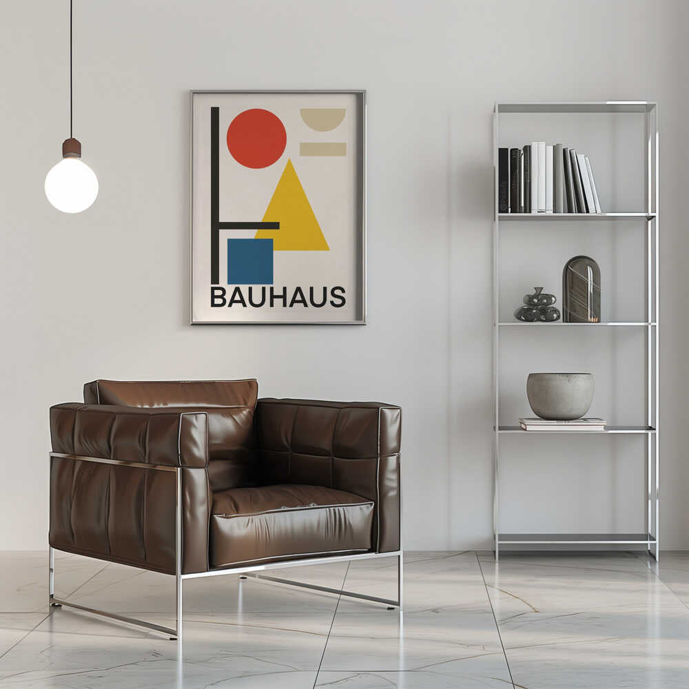 Wall art Geometric Bauhaus Design #2