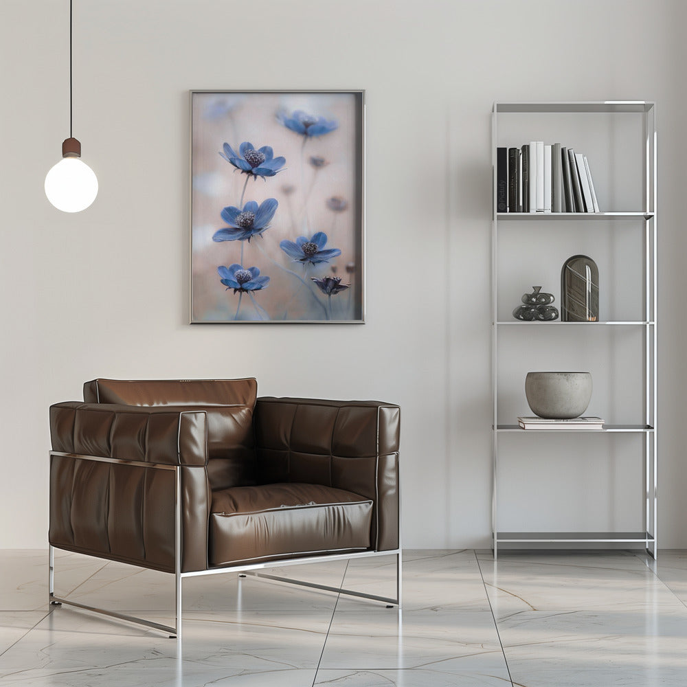  Cosmos blue Wall Artwork 0