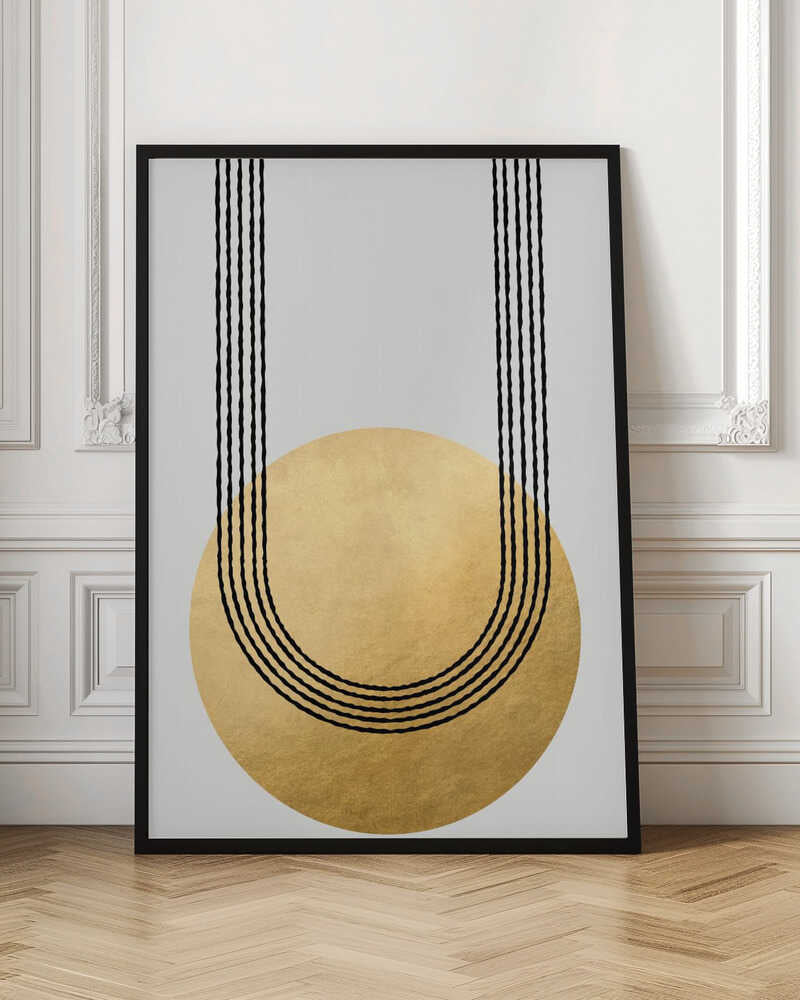 Wall art Gold balance