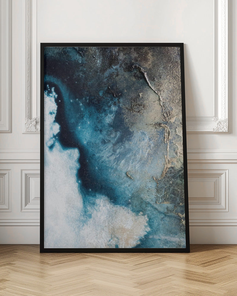  The Edge Wall Artwork In Black Floating Frame