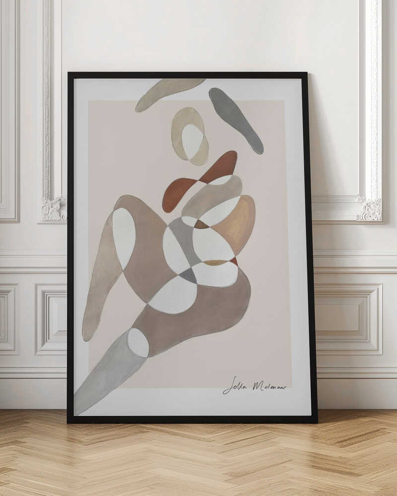 Wall art Flowing Silhouettes