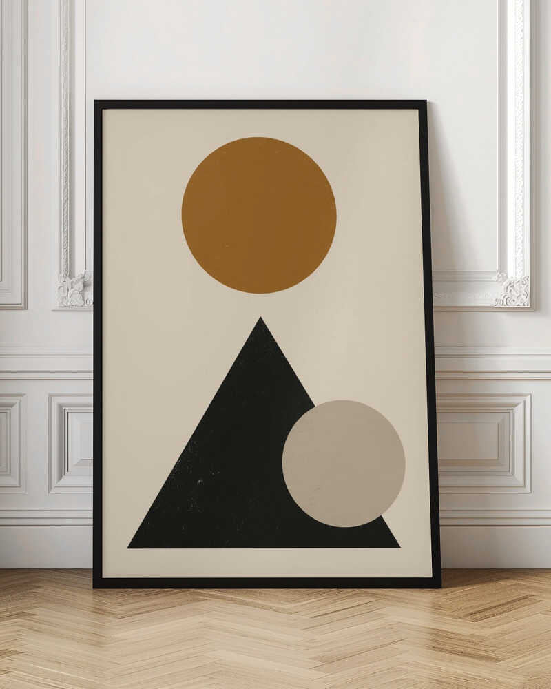 Wall art Minimalist geometric composition 03