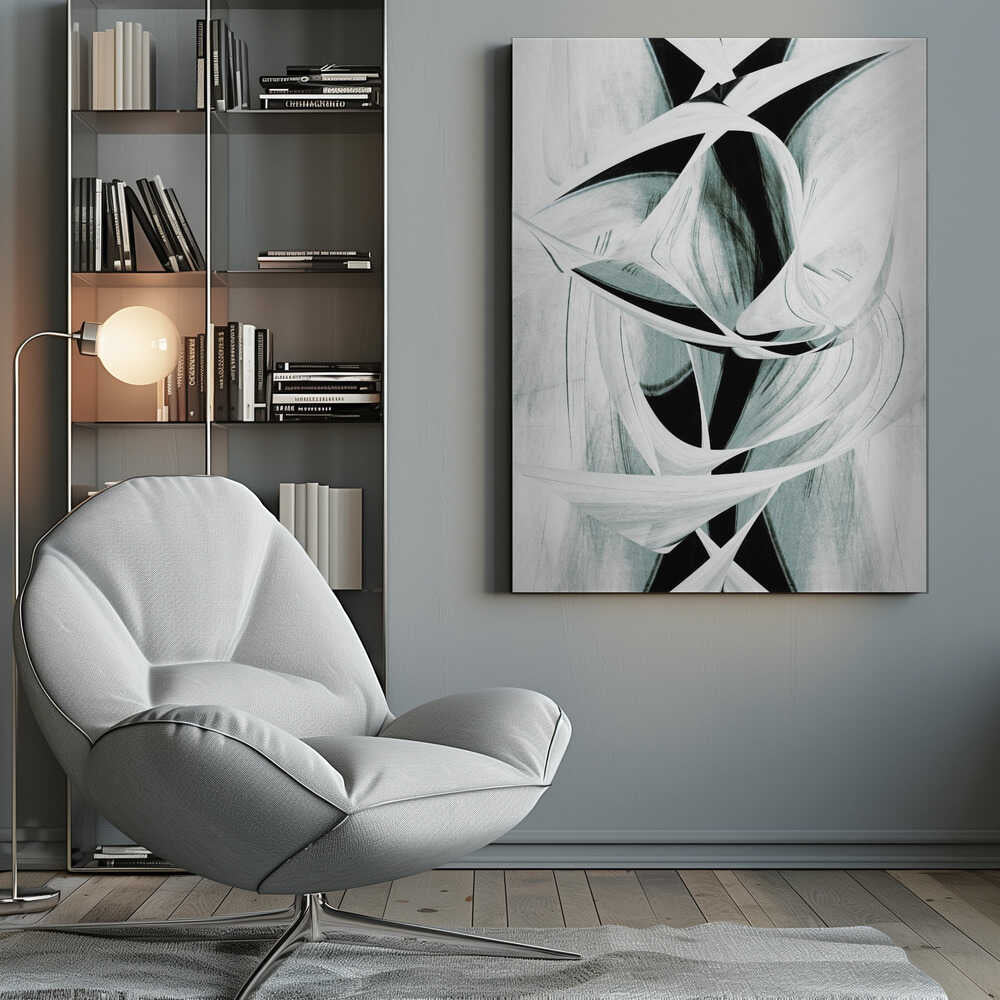 Wall art Echoes of form