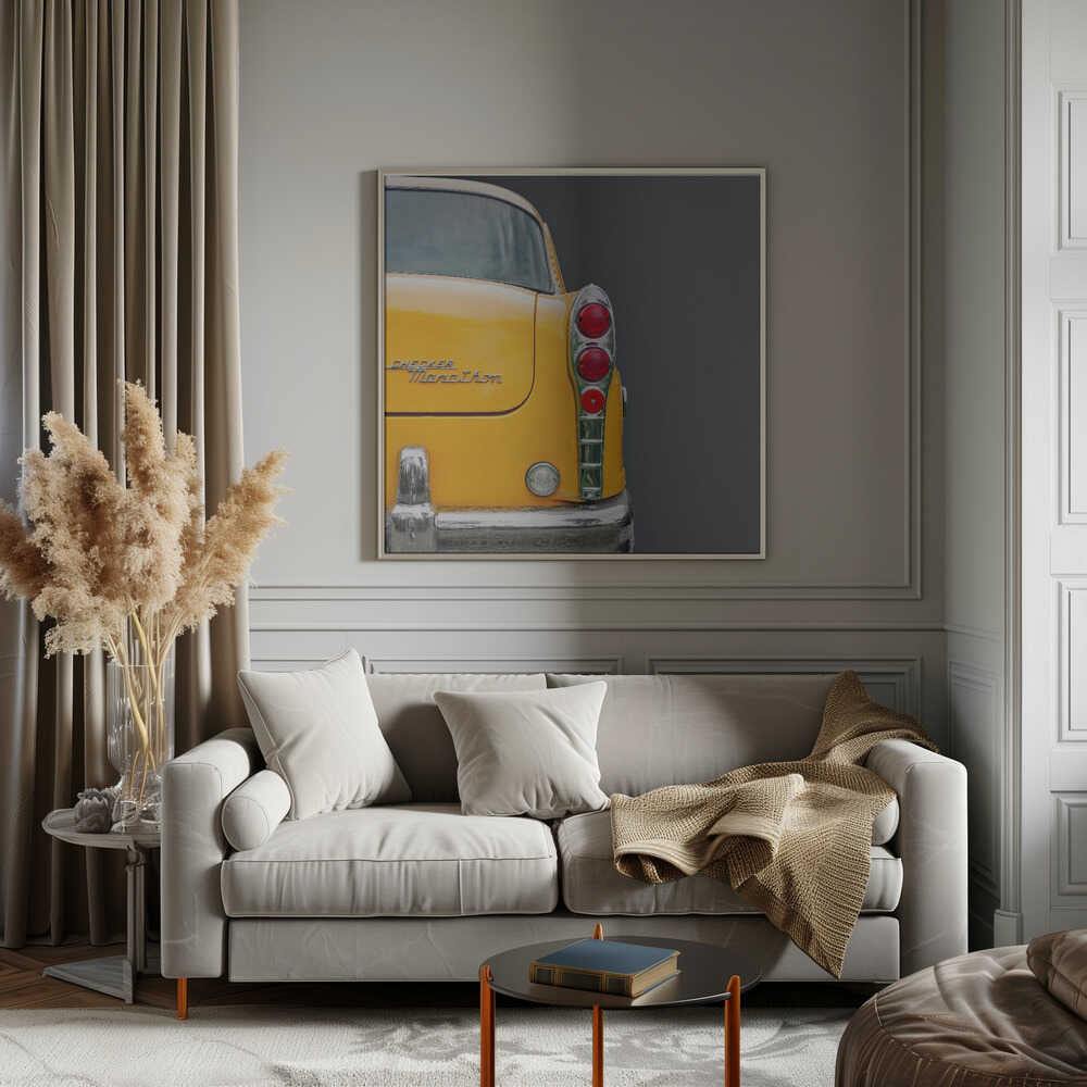 Wall art The Yellow Cab