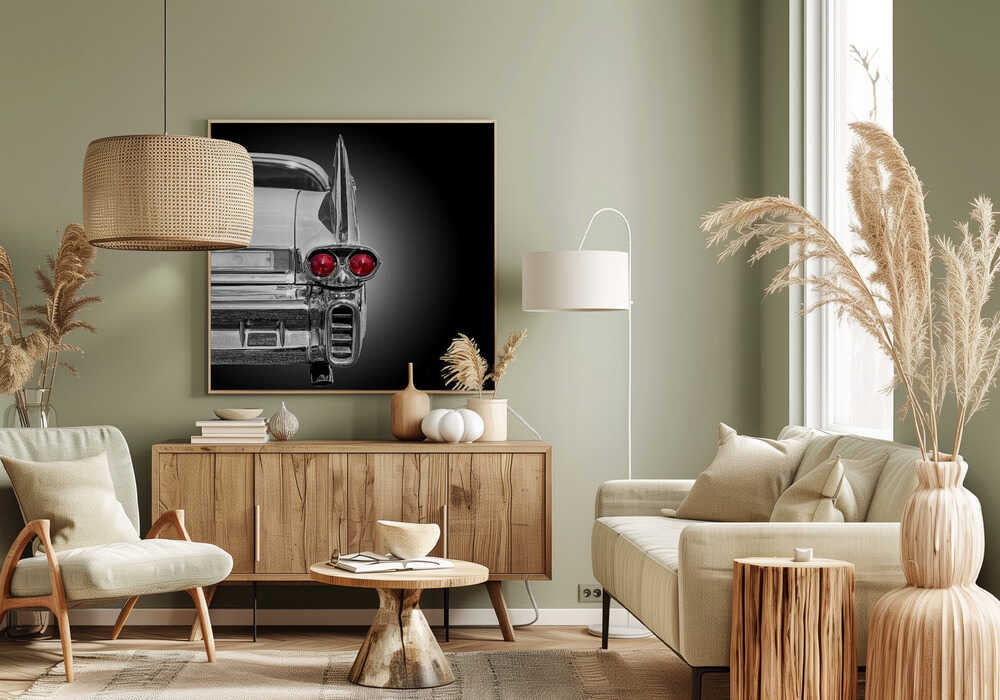 Wall art Red Lights