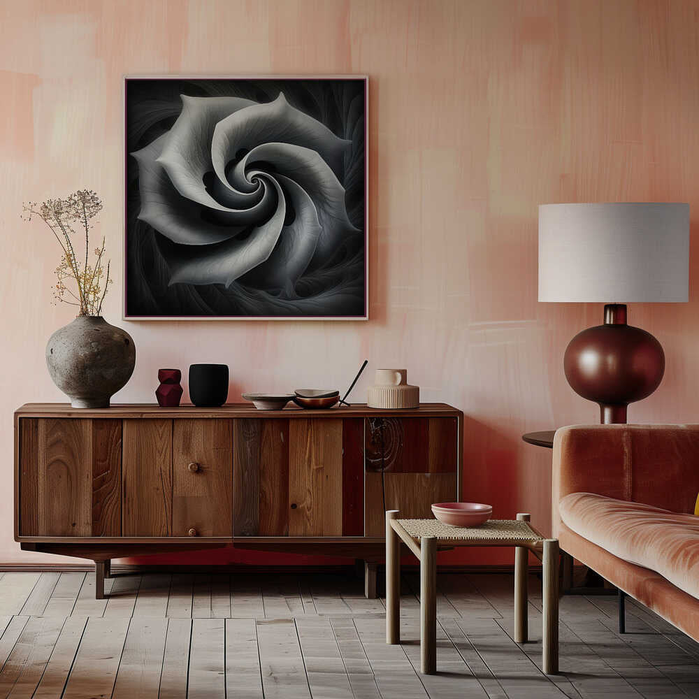 Wall art Bw Geo 11
