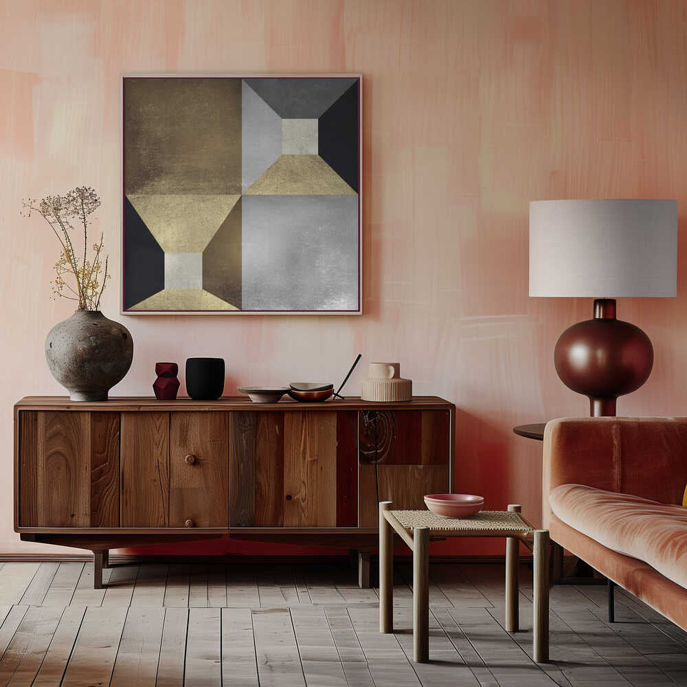 Wall art Geometric Illusions