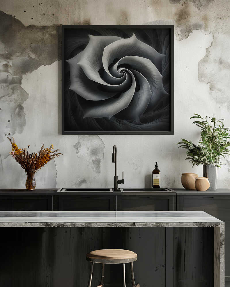 Wall art Bw Geo 11