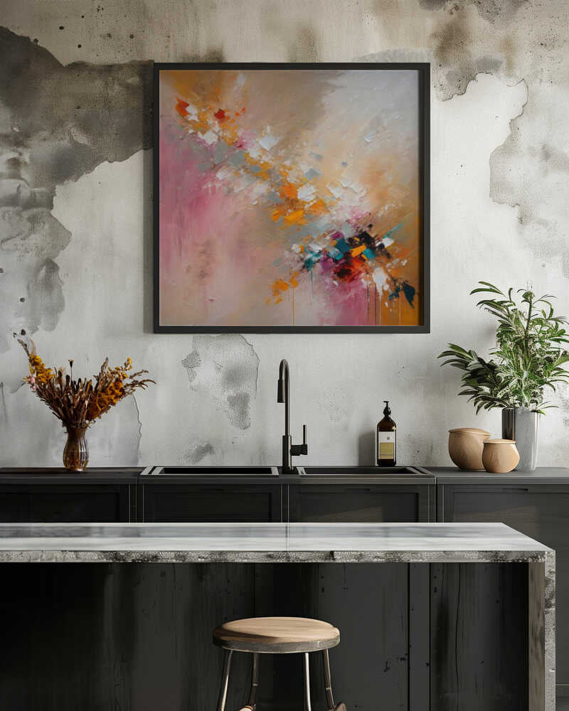 Wall art Colorful Cascade