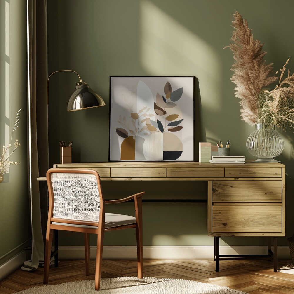 Wall art Beauty In Beige Fauna
