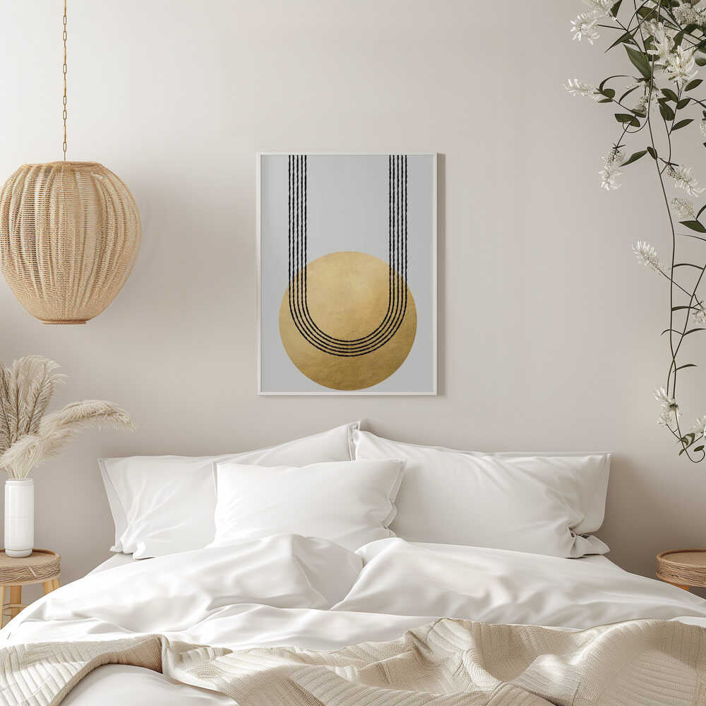 Wall art Gold balance
