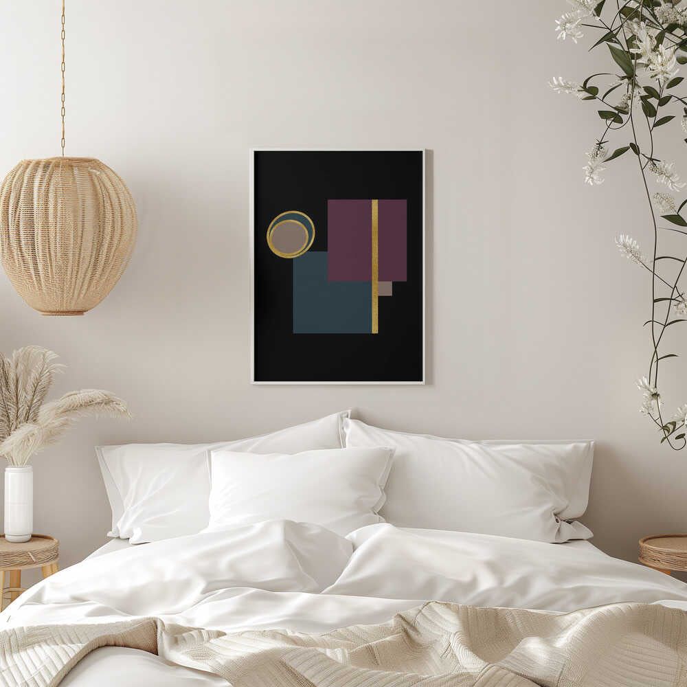 Wall art Squares and Circles Copy