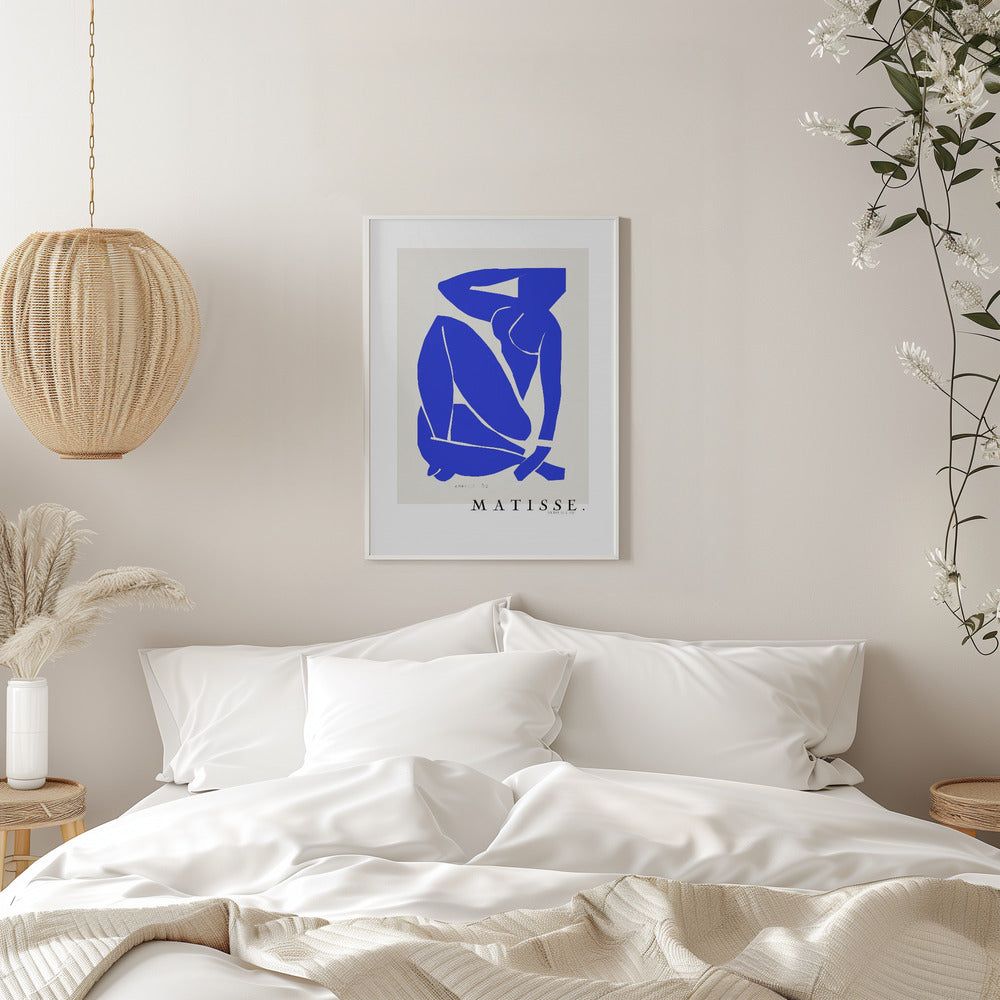 Wall art Nudo Blu III 1952 Boarder