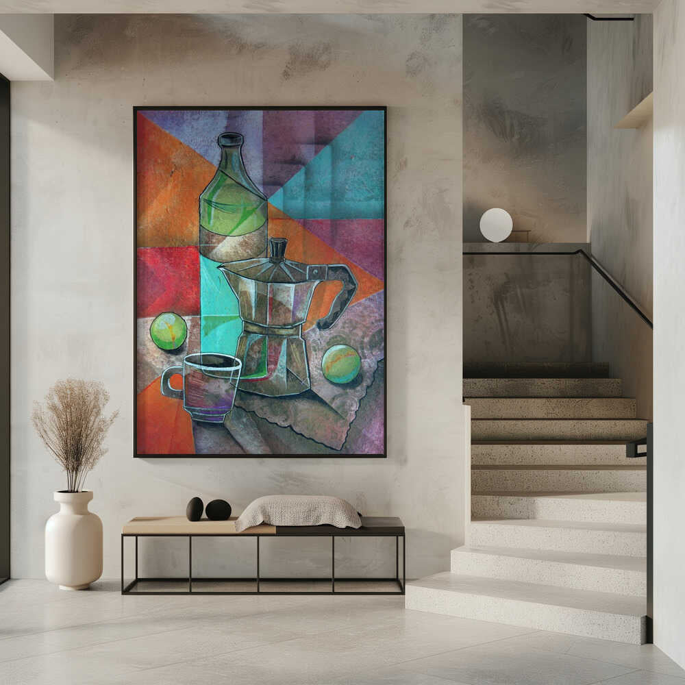 Wall art Still Life with Coffee Pot