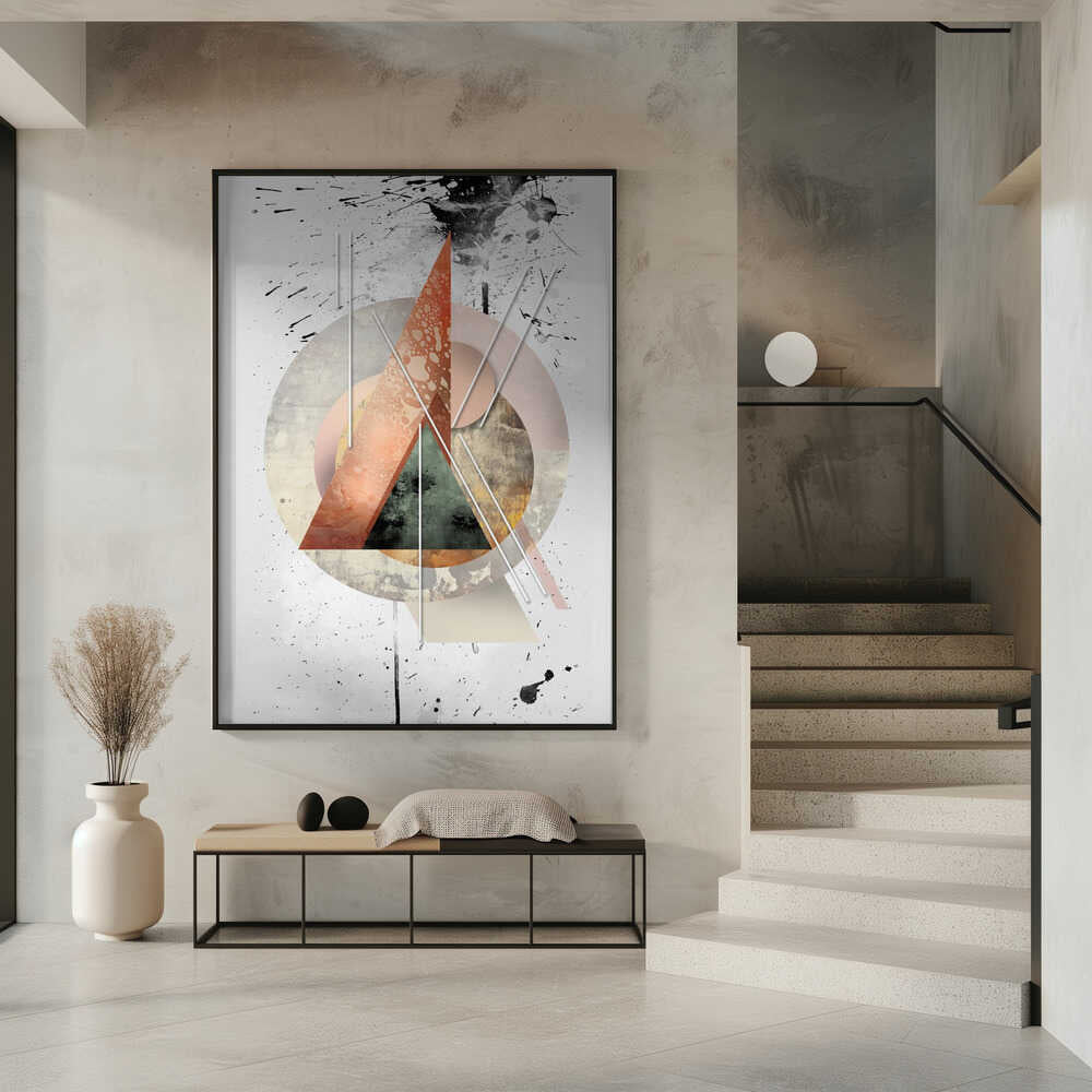 Wall art Geometric Vintage Art 05