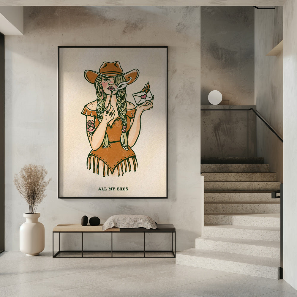  All My Exes 2 Wall Artwork 0